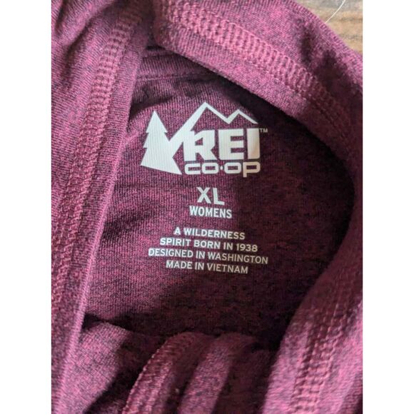 REI Co-op Women's Quarter-Zip Fleece Pullover, Size XL - Picture 2 of 5